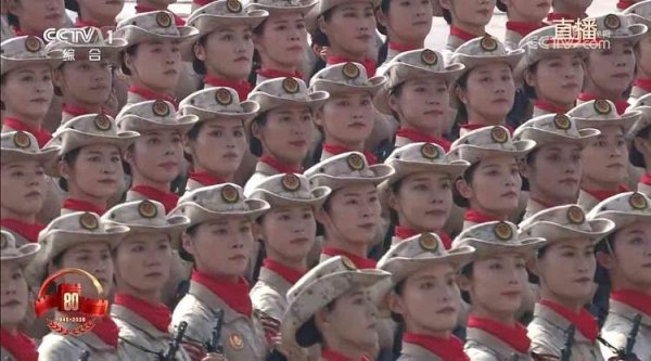 科创之星 展现巾帼风采，守护锦绣山河！青岛农业大学学子接受祖国和人民检阅